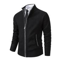 Chaqueta de Punto Formal para Hombres Abrigo de Lana de Cashmere Estilo Otoño-Invierno - details 5