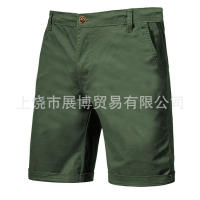 Verano nuevos hombres casuales recta cinco pantalones cortos de trabajo masculino - details 7