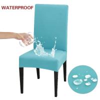 Funda impermeable para silla de comedor, funda elástica para silla, Protector de silla lavable extraíble para el hogar, restaurante, cocina, banquete - details 20