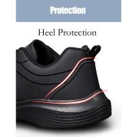 Zapatillas de deporte de cuero de alta calidad para hombre, zapatos informales impermeables, zapatillas ligeras para correr al aire libre, Tenis deportivos, zapatos planos masculinos - details 6
