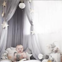 Cuna de Tienda para Bebés Ins para Niños con Malla Encrptada con Estrellas de Princesa Diseño de Domo Transpirable Material Amigable con la Piel - details 11