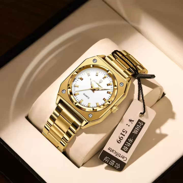Nuevo reloj suizo para mujer, luminoso, de lujo y a la moda. - 1
