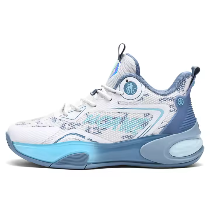 Nueva juventud malla zapatos de baloncesto zapatos deportivos suela de goma resistente al desgaste pareja casual versátil - 1