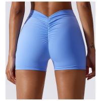 Pantalones de yoga elásticos y abrasivos, pantalones ajustados para fitness, levantamiento de cadera y abdomen, pantalones para correr - details 6