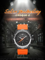 Reloj NORTH EDGE EVOQUE2 Original para Hombres con Energía Solar y Luminosidad Ideal para Exteriores Exploración Montañismo Camping 50M Resistente al Agua Material de Banda de Caucho - details 0