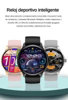 2024 Reloj Inteligente Hombres Mujeres, Smartwatch con 1,43