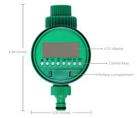 Temporizador de agua electrónico automático, controlador de aspersor de jardín, sistema de riego automático, suministros de jardín de plantas - details 2