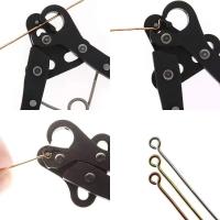 Alicates para enrollar alambre de reparación, fabricación de joyas artesanales, Alicates de punta redonda, Mini alicates de reparación de joyería de precisión, envoltura de anillos de alambre - details 5