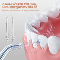 Irrigador Bucal Eléctrico Limpiador Dental de Agua con Estomada Giratoria 360 - details 21