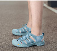Sandalias de bolsillo con suela ligera para exteriores, de gran tamaño, sandalias de senderismo de verano para mujer, zapatos de playa para hombre - details 29
