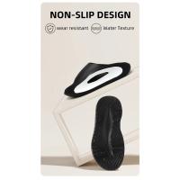 Zapatillas de suela gruesa para hombre, sandalias antideslizantes para baño, ducha de Eva, Verano - details 4