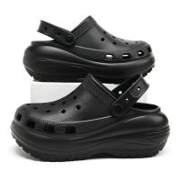 Zueco Mega Crush Clásico Verde - Sandalias Negras para Mujer - Suela Crush Extra Gruesa - details 3
