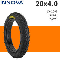 20 "20x4,0 de ancho moto de nieve bicicleta playa bicicleta eléctrica exterior tubo interior antideslizante Harley todoterreno neumático ancho 30TPI - details 8