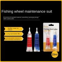 Carrete de pesca lubricante de 2 piezas, rodamiento de grasa, mantenimiento, engranaje de fundición de cebo, aceite líquido, estable, prevención de óxido - details 1