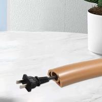 Cubiertas eléctricas para conducto de alambre Flexible de PVC, Protector de Cable ignífugo o ocultador de Cable autoadhesivo aislado - details 1