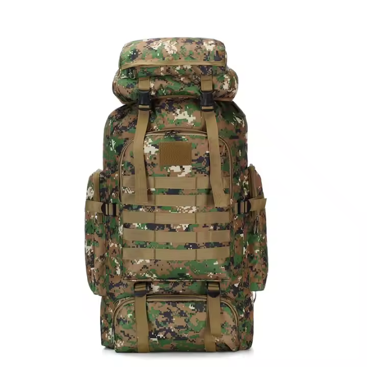 Bolsa de alpinismo de 80L/100L, mochila táctica militar grande para escalar, senderismo al aire libre, Camping, bolsas de viaje - 1