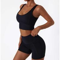 Conjunto de Yoga Sin Costuras para Mujeres Uniforme de Gimnasio de Entrenamiento Sujetador PIESS - details 22