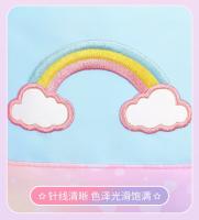 Mochila escolar para niñas con diseño de arco iris linterna kawaii bolsa de libros para estudiantes primarios regalo para niños satchel - details 5