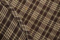 2025 nuevo Vintage marrón a cuadros Rockabilly Midi vestidos cuello vuelto arco 3/4 manga larga Otoño Invierno mujer vestido elegante - details 11