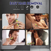 Cabezas de Cuchilla de Reemplazo para OneBlade Set de Afeitadora de Barba Trimmer Corporal para QP2520 QP1924 QP6510 QP2834 QP2521 - details 0