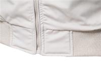 chaqueta de béisbol de Color sólido, cazadora informal con cuello levantado para hombre, chaquetas ajustadas de alta calidad para otoño para hombre - details 7