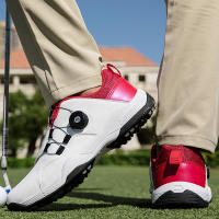 Zapatos de golf zapatos para hombres y mujeres perilla automática corbata material alto antideslizante - details 21