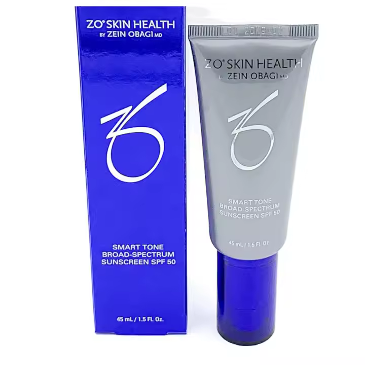 ZO Salud de la piel |   Protector solar Smart Tone para rostro con protección SPF 50 |   Protector solar de amplio espectro SPF 50 - 1