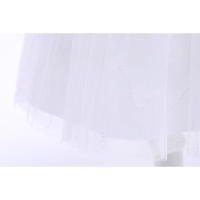 Vestido de noche para niñas con falda abullonada de malla con bordado de estilo nuevo para niños - details 17