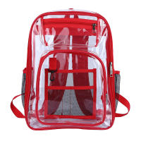 Mochila Cabina PVC Transparente 20L - Impermeable para Viajes y Gimnasio |   Diseño Moderno con Compartimento Seguro - details 0