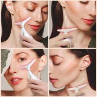 Herramienta de masaje facial con luz roja, masajeador facial para el cuidado de la piel con LED calentado y tensores de vibración y rejuvenecimiento para rostro y cuello - details 2