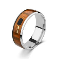 Anillo con tecnología NFC, anillo deportivo, anillo con tecnología inteligente NFC de acero inoxidable - details 8