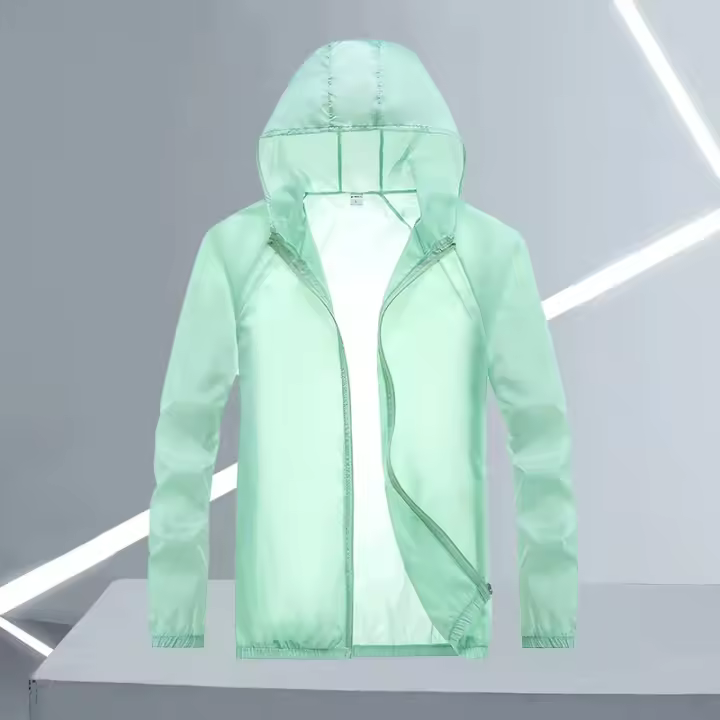 Camisa de manga larga con protección UV para hombre, camisa ligera de secado rápido con protección solar UPF 30+, para senderos - 1