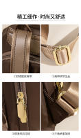 Mochila de moda para mujer, bolsos resistentes a la suciedad, elegantes bolsos traseros de Color café, bolsos de libros informales con estilo para niñas, bolsillos espaciosos antirrobo - details 9
