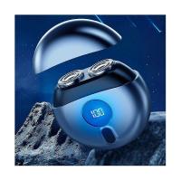 Maquinilla de afeitar eléctrica para hombres, afeitadora de lámina portátil Mini-Shave, redonda - details 0