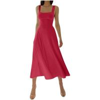 Verde Novedad para 2025 Vestido Maxi de Verano para Mujer Sin Mangas - details 7
