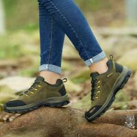 2020 nueva llegada calidad suela gruesa protege tus pies zapatos de senderismo de moda Neutral para mujer al aire libre - details 19