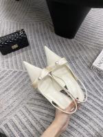 Nuevo temperamento de cabeza puntiaguda de satén, tacones altos, moda para mujer, lazo de perlas, bolsa de tacón fino, sandalias para la cabeza - details 38