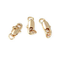 6 uds. De latón de Color dorado de 18K con cierres circulares de langosta, cierres para collares, pulseras, suministros para fabricación de joyas, accesorios Diy - details 24