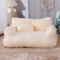 Sofá suave y cómodo para mascotas, cama extraíble y lavable, nido de felpa antideslizante, cojín decorativo para dormir para gatos, suministros para mascotas, 1 Juego - details 16