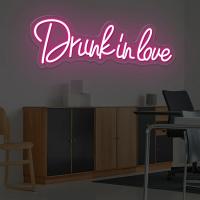 Luces LED de neón borracho en el amor, colgantes para dormitorio, hogar, habitación, boda, fiesta, Bar, Club, decoración de pared, regalo de cumpleaños, lámpara de neón - details 5