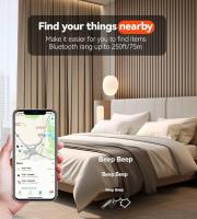 Rastreador GPS Etiqueta Bluetooth inteligente a través de Find My Finder para llaves, bolsa para mascotas, resistente al agua e IP54 con funda de silicona - details 9