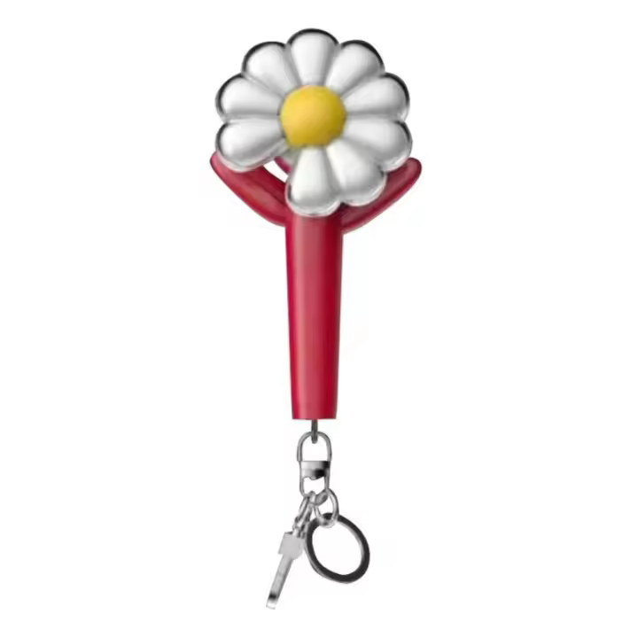 Mini llavero ligero Idol DRAGON, bolso de estilo coreano, llavero de Margarita pequeña de resina de 10cm GD, colgante del mismo estilo para niños y niñas - 1