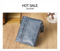 Carteras de Piel Genuina CONTACT'S para Mujeres - Carteras Cortas de Doble Pliegue, Monederos de Moda para Mujeres, Porta Tarjetas, Monedero, Clip para Dinero, Carteras para Mujeres y Hombres - details 27