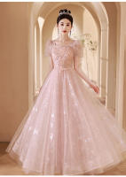 Elegante Vestido de Gala de Estilo Francés Alta Gama 2025 Perfecto para Banquetes, Cumpleaños, Bodas Moda para Mujeres - details 6