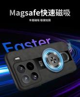 Para xiaomi 15 ultra funda de fibra dura mate con soporte de anillo funda protectora trasera magnética para xiaomi 15ultra Shell - details 10