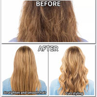 Plancha de Calentamiento de Cerámica de Titanio Profesional Hierro de Alisa para Estilizar el Cabello Certificado CE - details 11