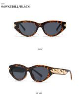 Toyear-gafas de sol clásicas de ojo de gato para mujer, anteojos de sol de diseñador de marca de lujo, montura de remache de Metal para mujer, Vintage, Sexy, a la moda - details 18
