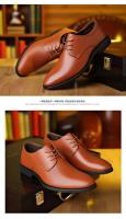 2024 Scarpe Uomo Marca Famosa Dress Zapatos puntiagudos de cuero italiano para hombre - details 0