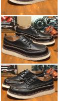 Zapatos de cuero vacuno puro de alta gama, zapatos casuales de herramientas de piel vacuna de primera capa - details 7