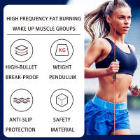 Barras de Fitness integradas para entrenamiento de fuerza, barras de fitness elásticas multifuncionales de peso corto, estiramiento al aire libre en casa - details 11